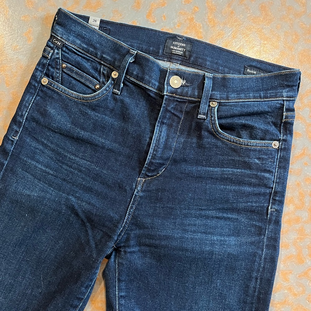 Citizens of Humanity Rocket High Rise Skinny Jeans Sz 26